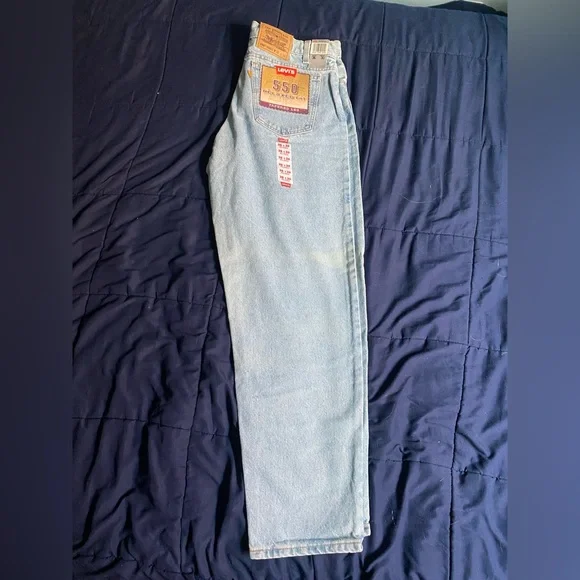 Vintage Levi’s jeans 550 orange tab. 36 width 30 Length